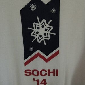 SOCHI Winter Olympics T-shirt, XL, Longsleeve